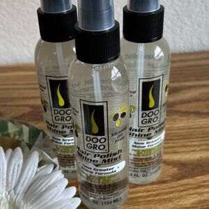 3 x DOOGRO Hair Polish Shine Mist Smooths Shines & Protects Hair 4.5oz
